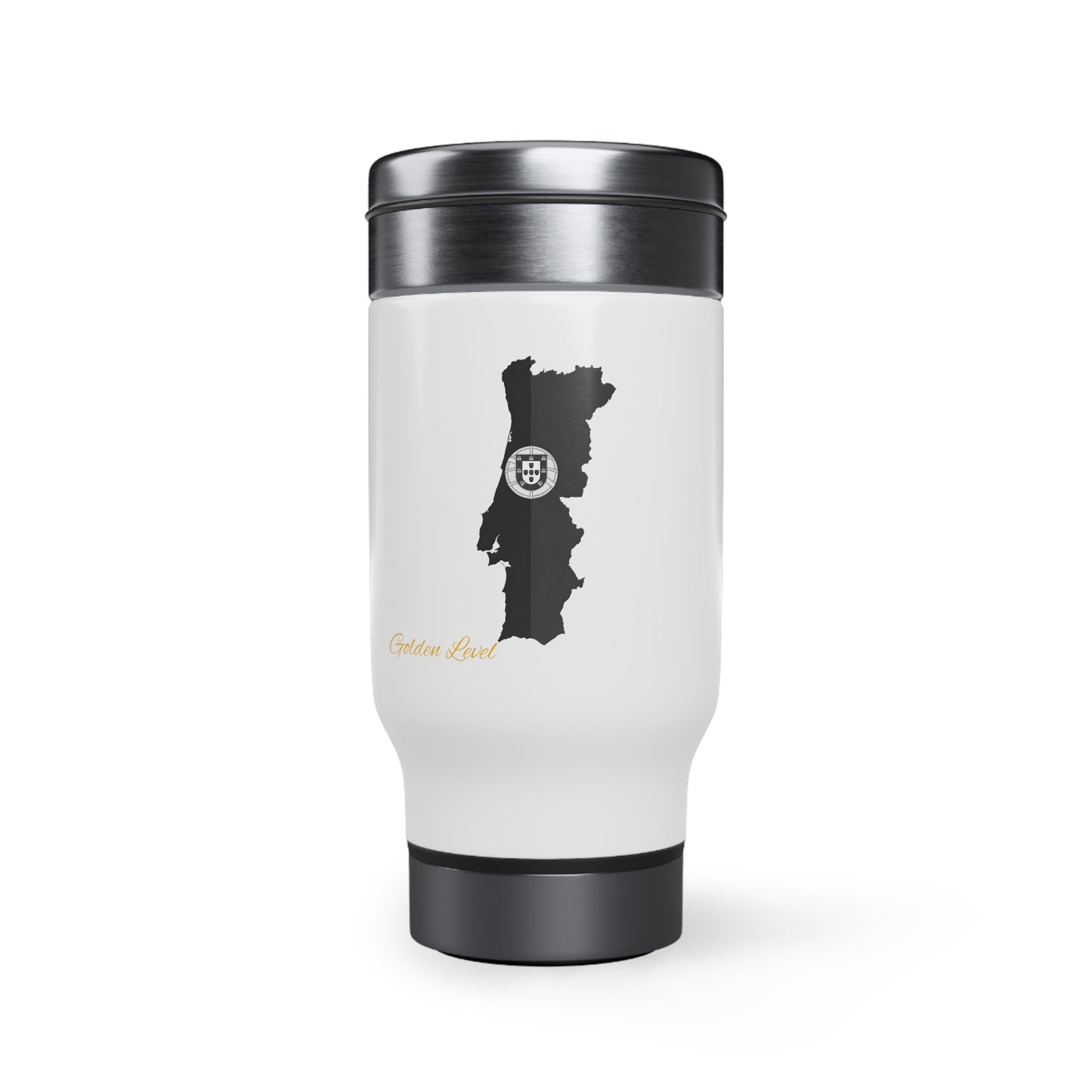 Stainless Steel Travel Mug with Handle (Portugal)