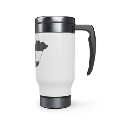 Stainless Steel Travel Mug with Handle (Hungary)