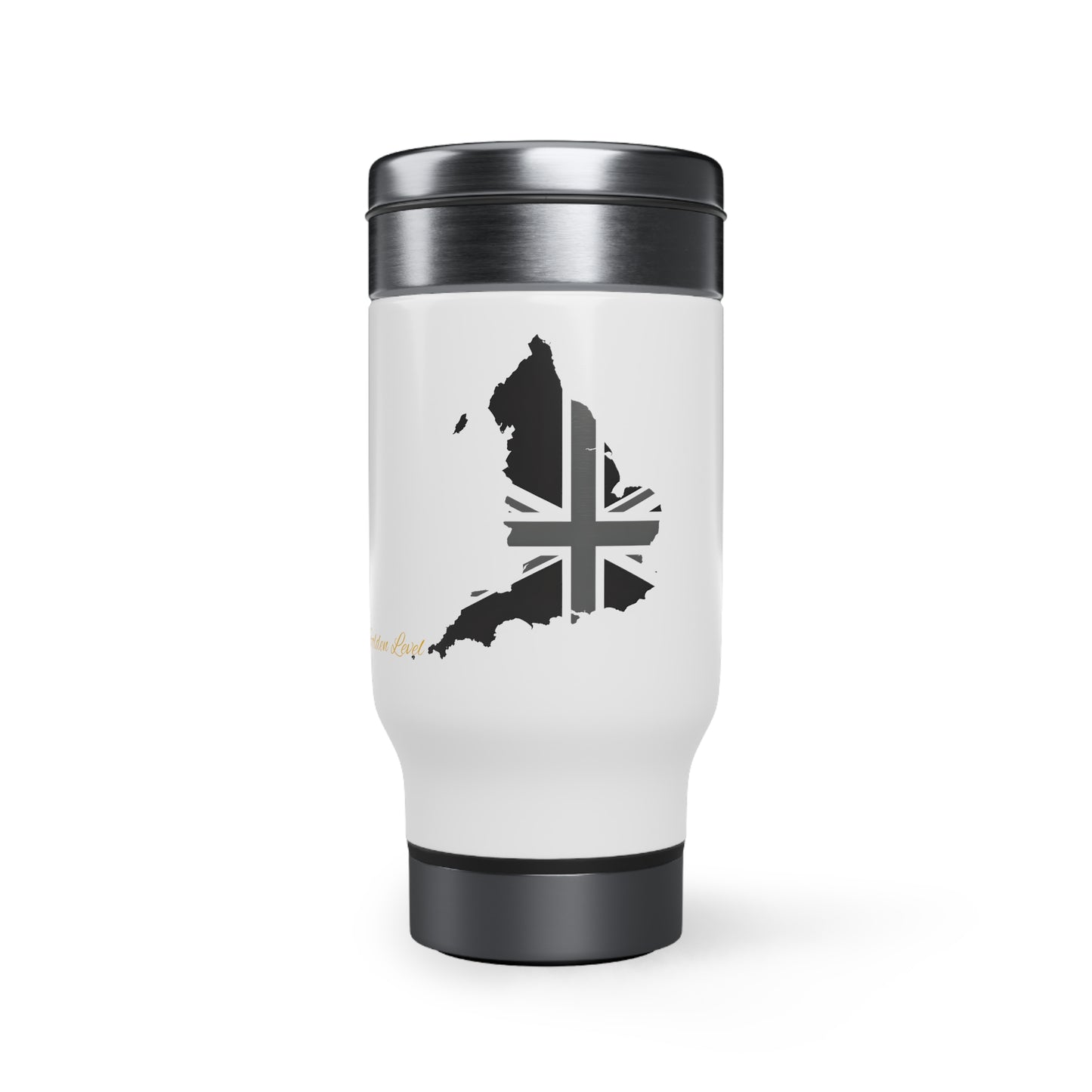 Stainless Steel Travel Mug with Handle, 14oz (United Kingdom)