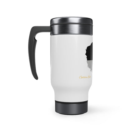 Stainless Steel Travel Mug with Handle (Poland)