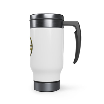 Stainless Steel Travel Mug with Handle, 14oz (Gmc)