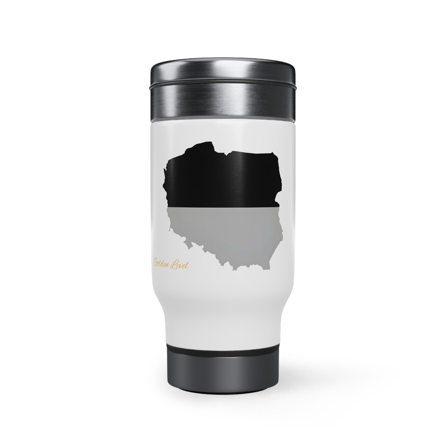 Stainless Steel Travel Mug with Handle (Poland)