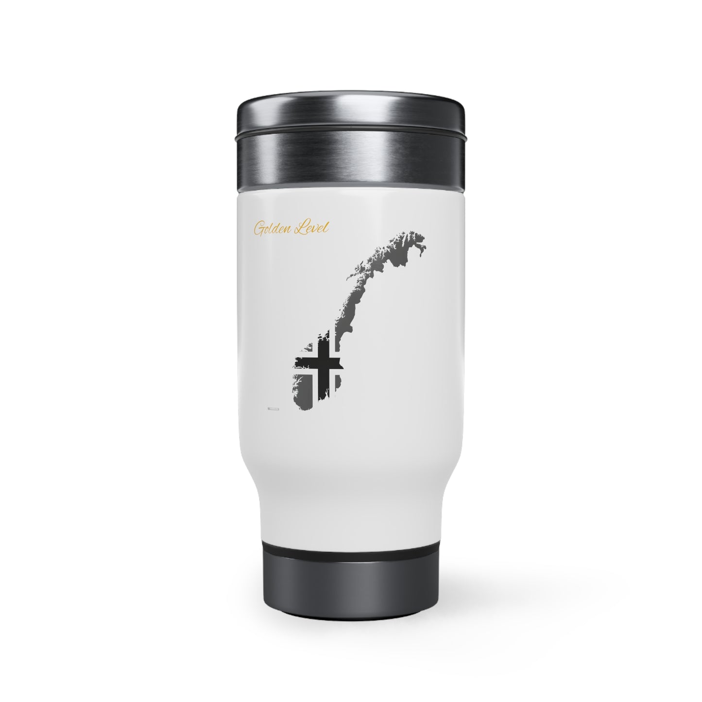 Stainless Steel Travel Mug with Handle (Norway)