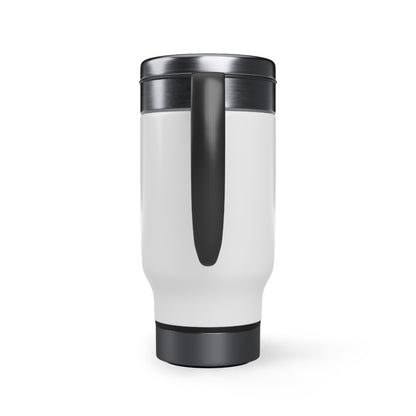 Stainless Steel Travel Mug with Handle (Croatia)