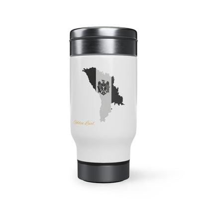 Stainless Steel Travel Mug with Handle (Moldova)