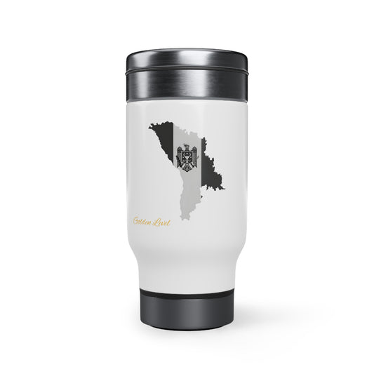 Stainless Steel Travel Mug with Handle (Moldova)