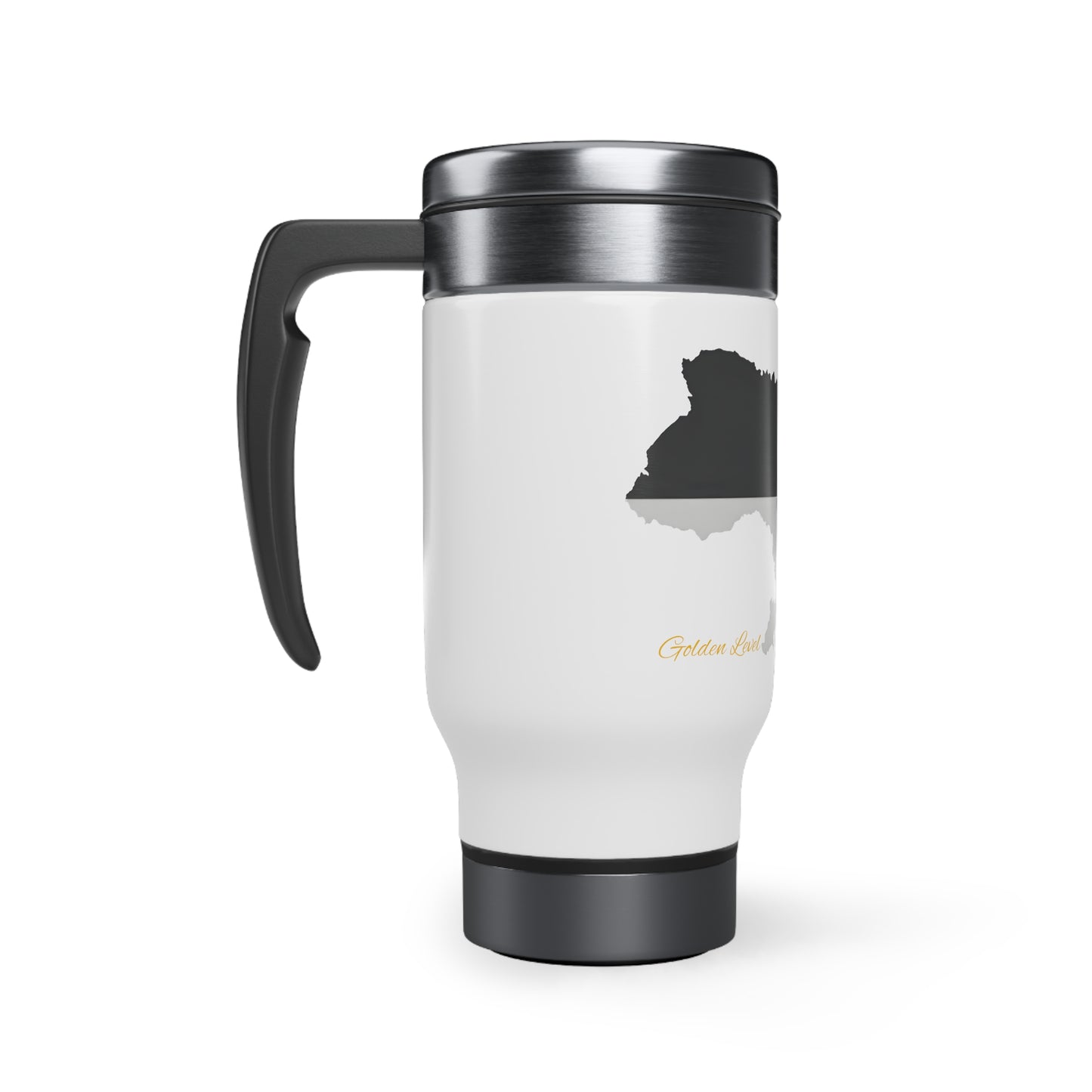 Stainless Steel Travel Mug with Handle, 14oz(Ukraine)