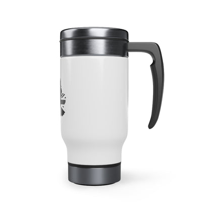 Stainless Steel Travel Mug with Handle, 14oz (United Kingdom)