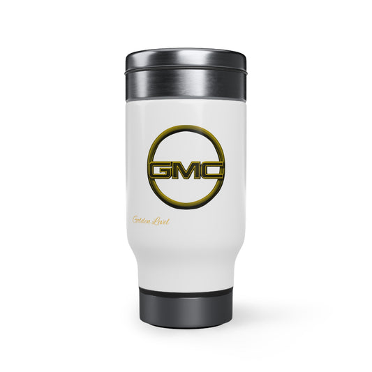 Stainless Steel Travel Mug with Handle, 14oz (Gmc)