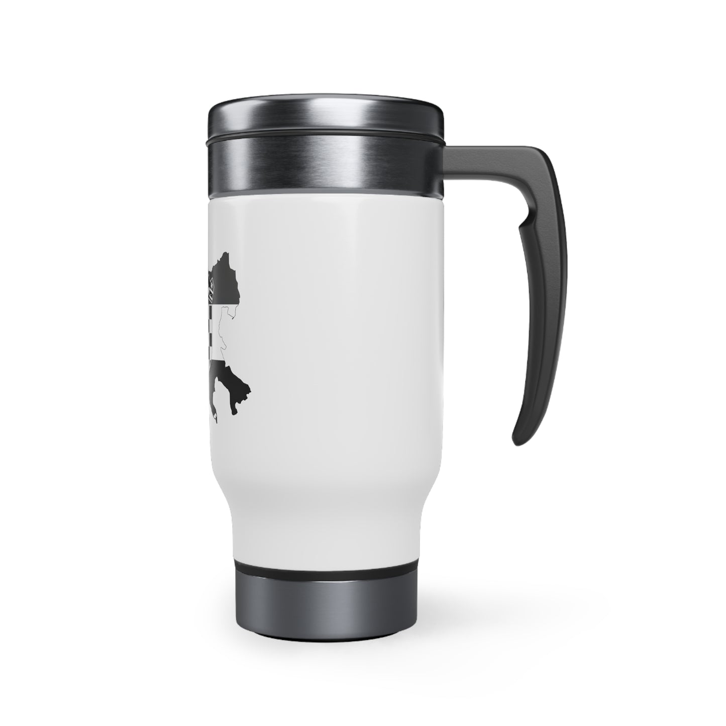 Stainless Steel Travel Mug with Handle (Croatia)