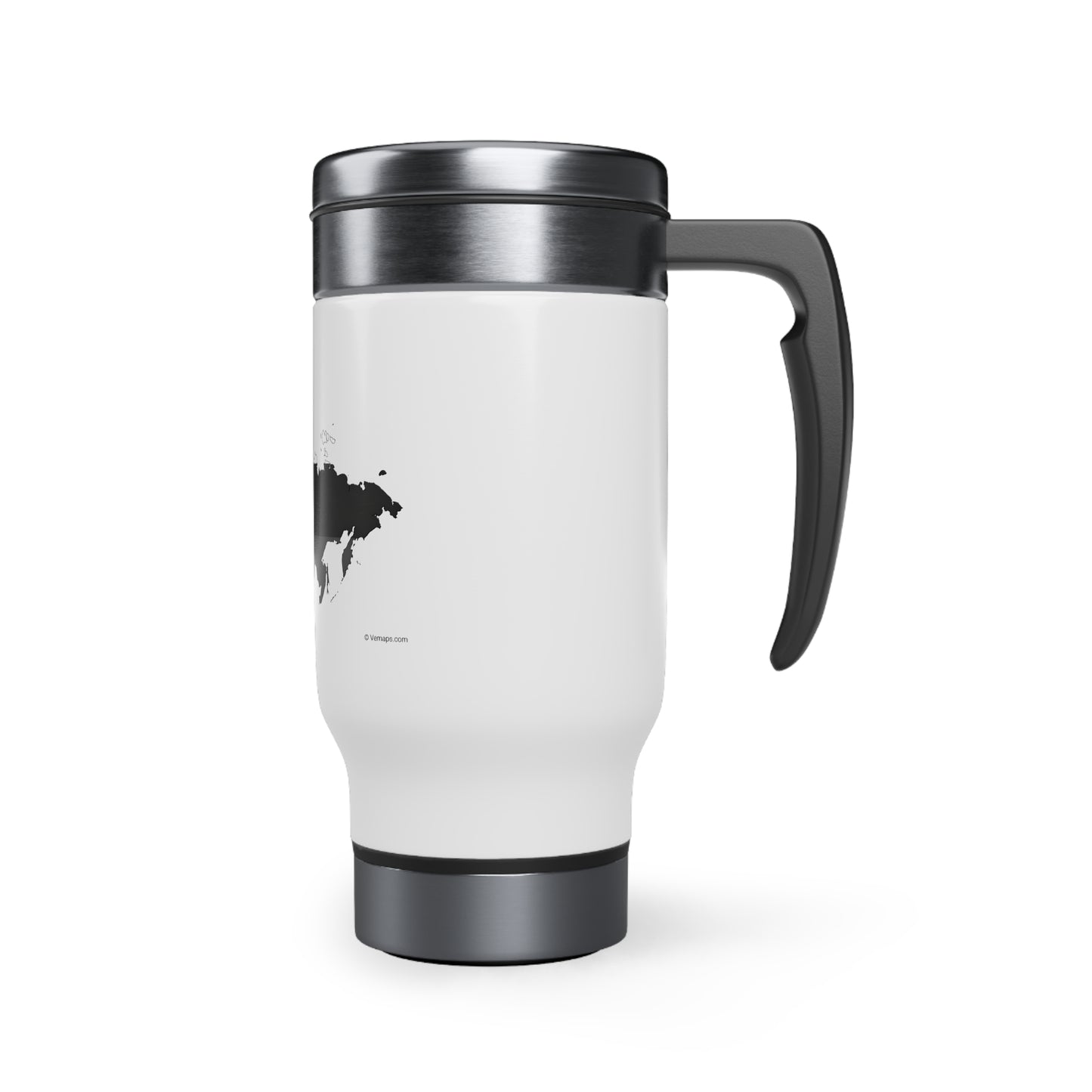 Stainless Steel Travel Mug with Handle (Russia)