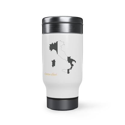 Stainless Steel Travel Mug with Handle (Italy)