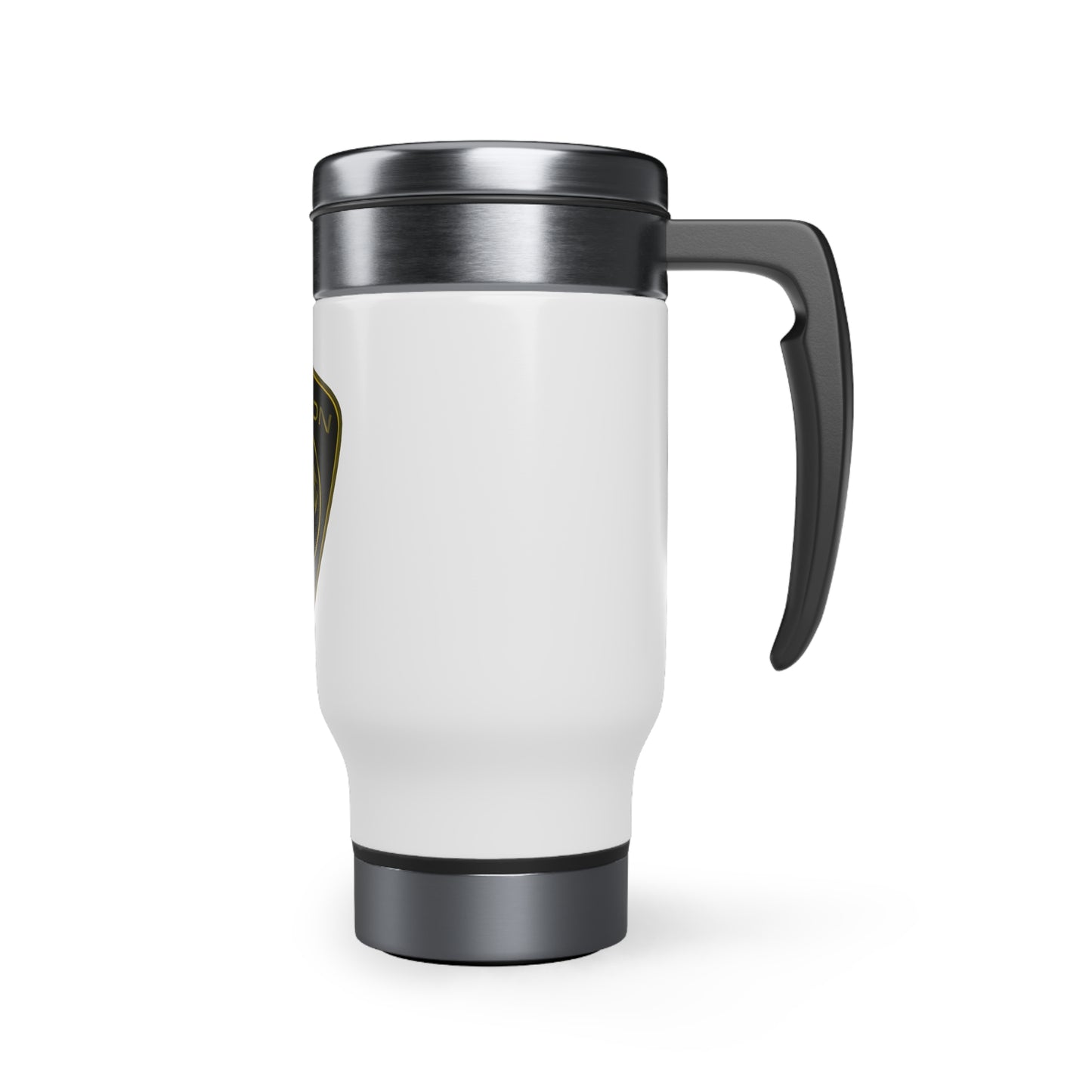 Stainless Steel Travel Mug with Handle, 14oz (Proton)